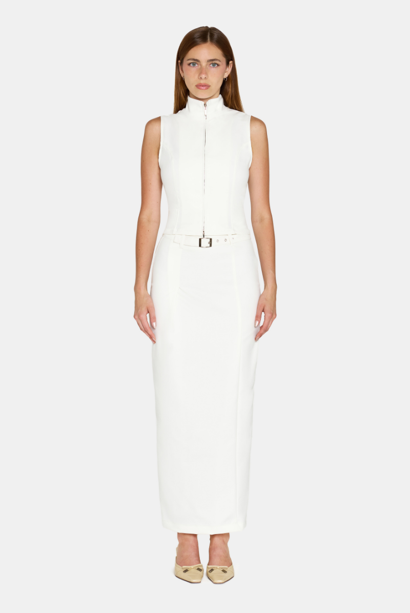 LI/CO HIGH COUNT POPLIN GILET sacra ジレ